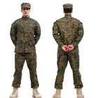 Высококачественная Мужская военная форма, камуфляжная униформа для дикой охоты в джунглях, Спецназ США, уличный боевой тренировочный костюм