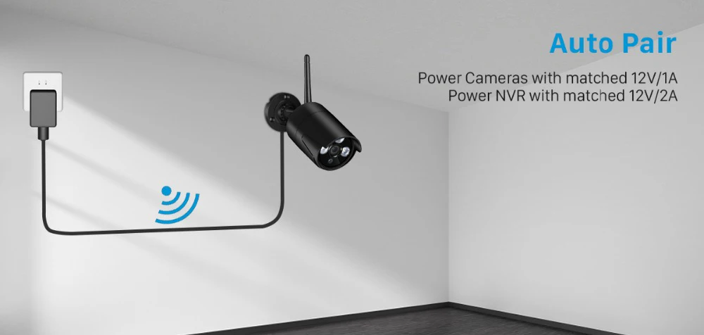 BESDER 2 мегапиксельная Беспроводная NVR система HD наружная камер домашней