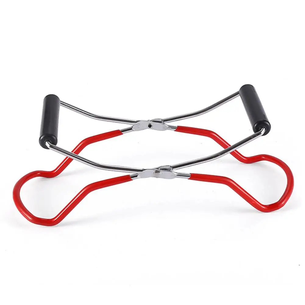 

1PC Canning Jar Tong Stainless Steel Hot Bowl Clip Anti-scalding Lifter Non-slip Feeding Bottle Clip Home Kitchen Tools