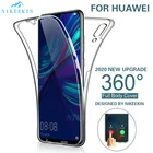 360 Защитный чехол для телефона Huawei P30 P20 Pro P10 P9 P8 P, умный мягкий чехол для Honor 10 Lite 8A 8S 10i 20e Y5 Y6 Y7 Y9 2019