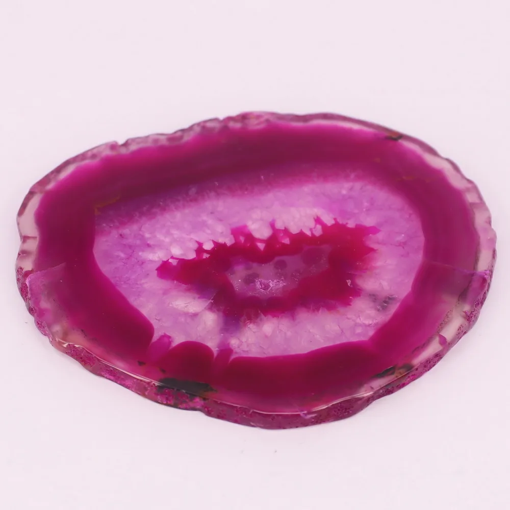 Агатовая плита 60 мм в цветах для украшения дома бесплатная доставка | Украшения и