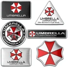 3D наклейка s алюминиевая Umbrella Corporation, автомобильная наклейка и наклейки, Стайлинг автомобиля, 3D автомобильный декор для BMW, AUDI, VW, Ford, KIA, Opel, наклейка s