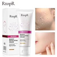 skin care face exfoliating cream deep exfoliator gel moisturizer repair facial scrub cleaner acne blackhead remove tslm1