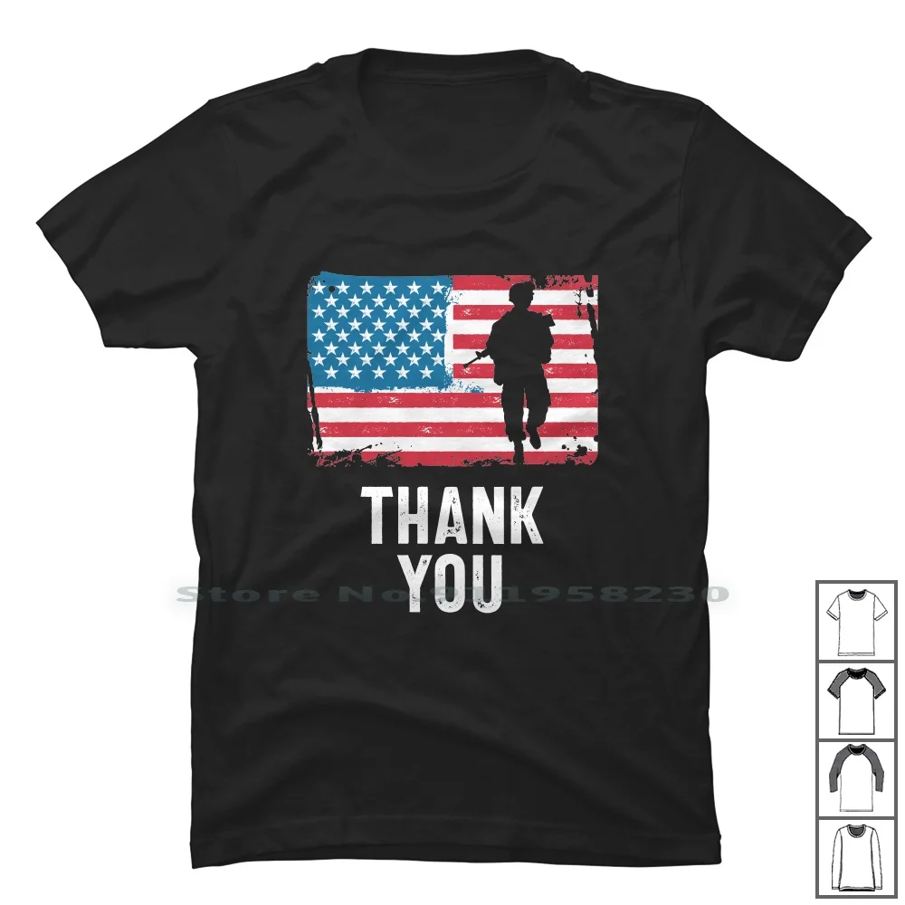Футболка с надписью Thank You Veteran Hero 100% хлопок День ветеранов патриотизм спасибо