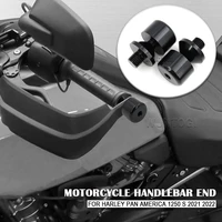 fit for pan america 1250 pa1250 panamerica 1250 s 2021 new motorcycle black chrome grip top end handle bar cap end plugs