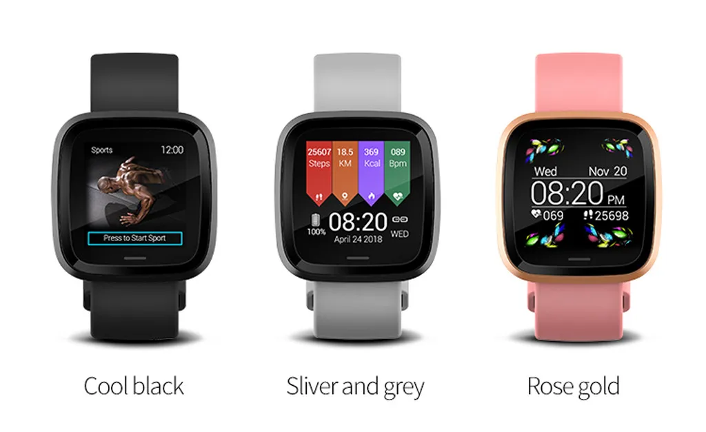 IT16 пульсометр кровяное давление мониторинг сна Смарт часы Шагомер трекер жизнь