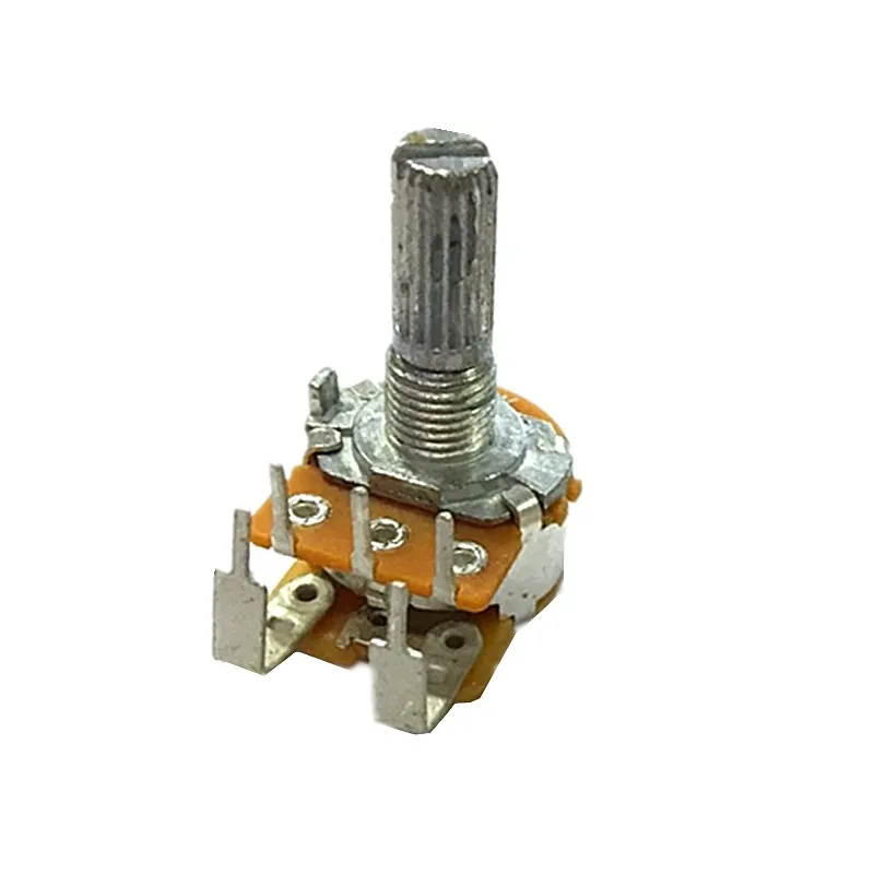 

1 шт., 5 контактов, внутренняя гибочная ножка с потенциометром переключателя, тип 16, углеродная пленка WH148, тип B10k, длина ручки 20 мм, сливовый вал