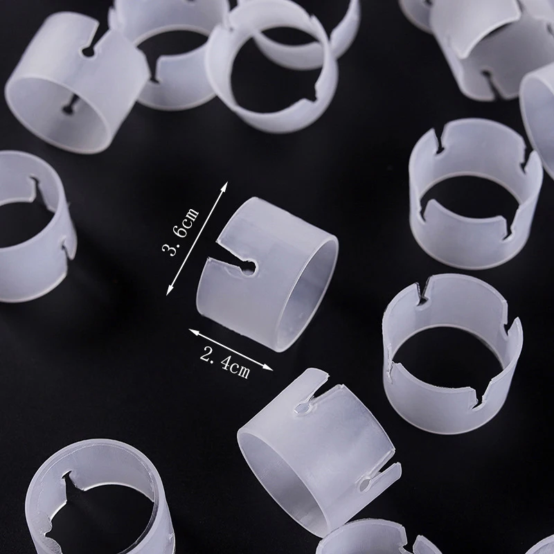 Plastics Balloon Column Kit Tool 2pcs Bases 24x Rings For Wedding Party Supplies |