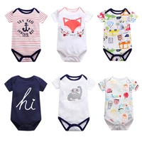 new summer baby girls boys romper short sleeve infant rompers jumpsuit cotton baby rompers newborn clothes kids clothing