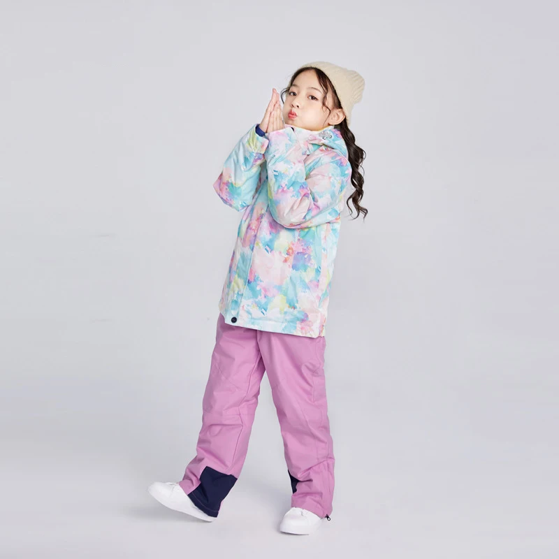 Новинка детский лыжный костюм куртка для сноуборда на открытом воздухе