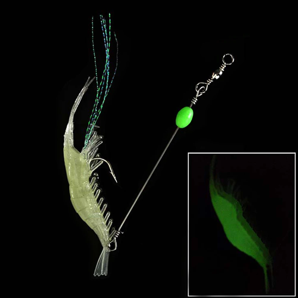 

1Pcs 9cm Fake Shrimp Pratical With Hook Pond Hiking Simulation Tackle Portable Camping Outdoor Fishing Lure