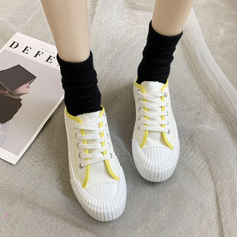 Женская обувь из натуральной кожи кроссовки для женщин Модная белая парусиновая