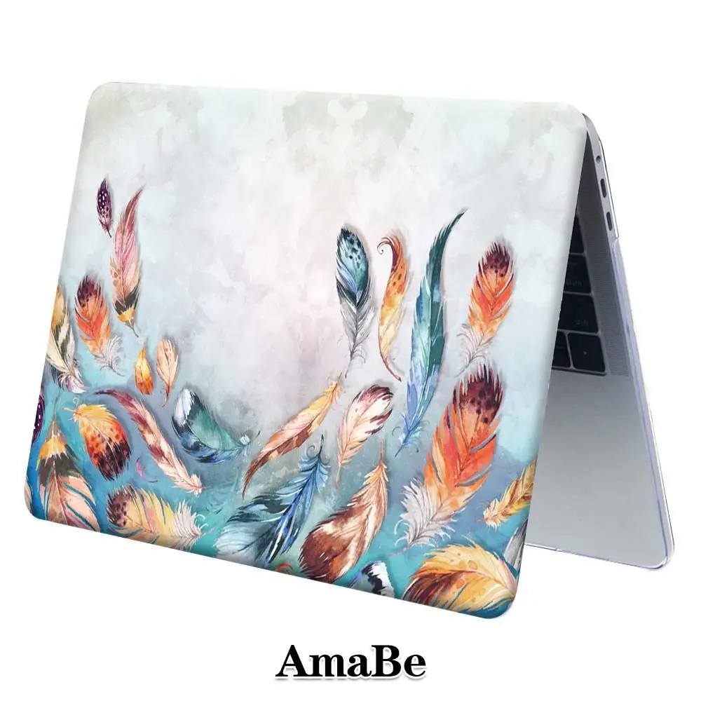 

Laptop Case for Macbook Air 13 A2337 A2179 2020 M1/Pro 13 15 A2289 A2338 New Touch Bar/Pro 16 A2141 Feather Hard Shell Cover