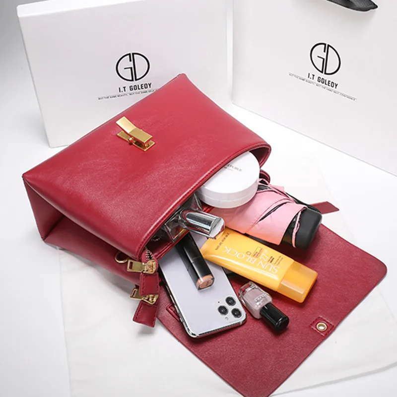 

Purses and Handbags Luxury Designer 2021 New Fashion Ladies Genuine Leather Crossbody Shoulder Bag Sac De Luxe Femme Marque Cc