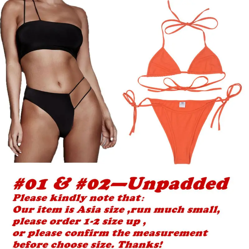 Американский сексуальный женский бразильский комплект бикини треугольный