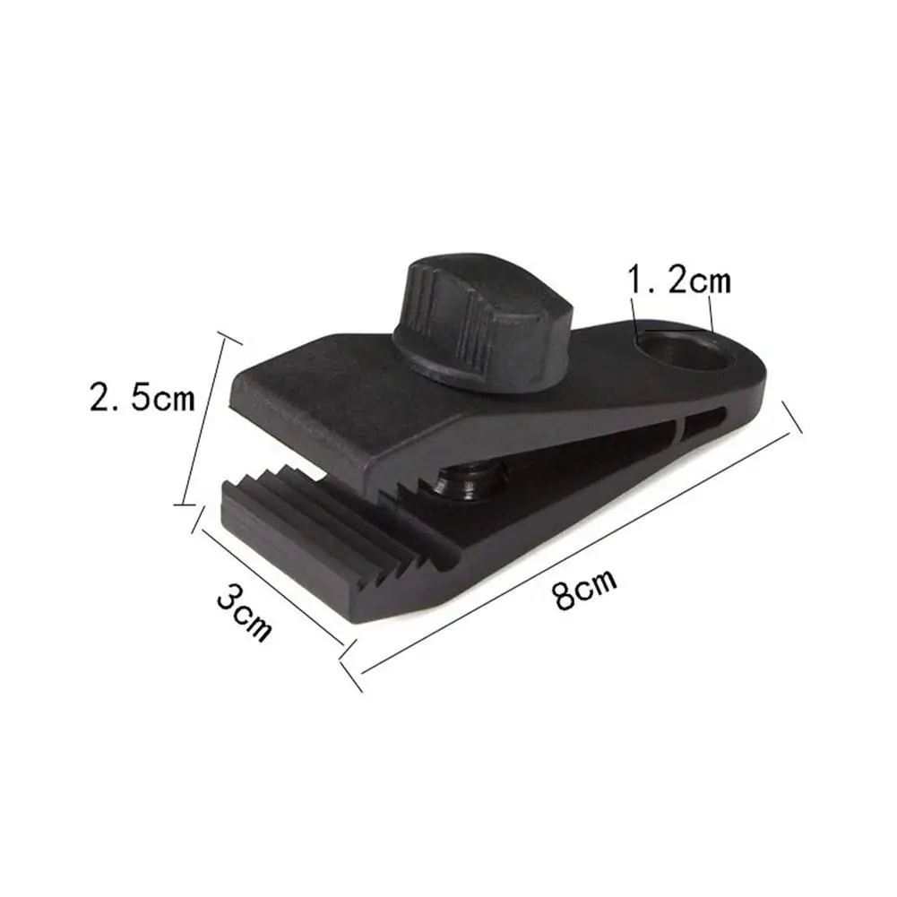 

Outdoor Windproof Tent Clip Fixed Buckle With Adjustable Spiral Screws Tarps Awnings Buckle Camping Canopy Tarp Lock Grip Set