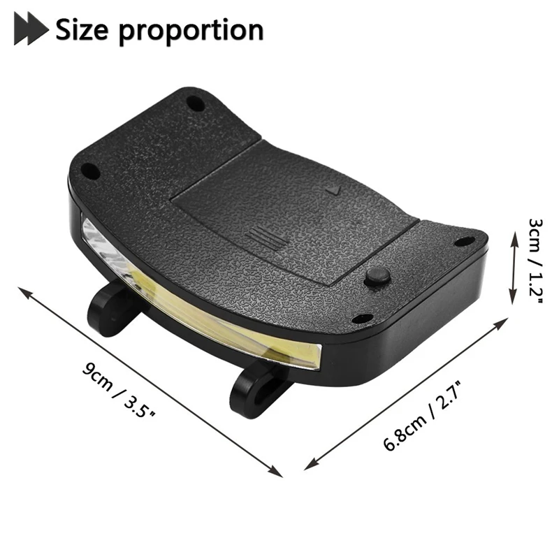 Зажим на крышсветильник колпасветильник свет Cob колпачок козырек батарейках