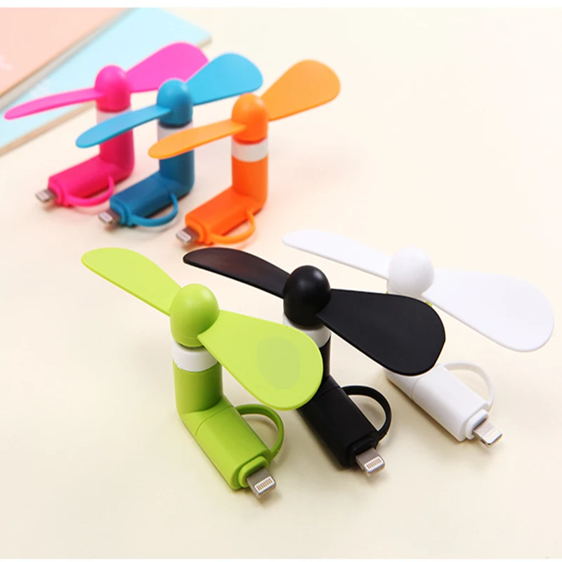 

Fan Flexible Mobile Phone Mini Fan Removable Fans Power Bank Laptop USB Gadgets