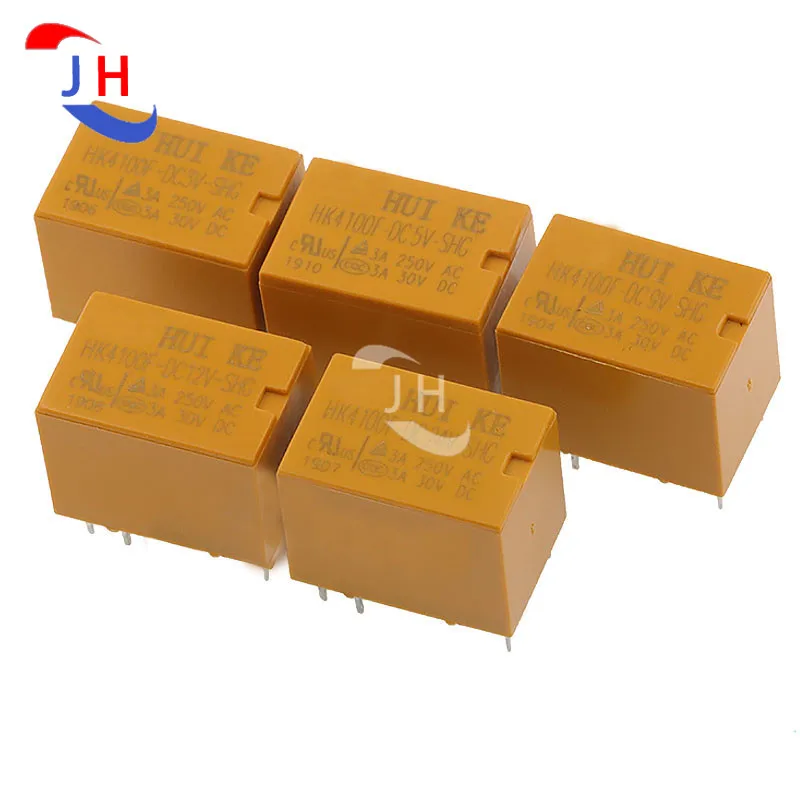 

5 шт., релейная лампа для телефона HK4100F 3V 5V 9V 12V 24V 8PIN