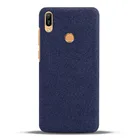 Роскошные матерчатые Чехлы для Huawei Y6 2019, тонкий тканевый жесткий чехол для телефона в стиле ретро для Huawei Y6 2019, чехол для телефона 6,09 дюйма