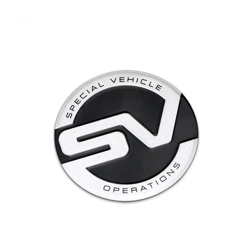 Металлический стикер для кузова автомобиля SV Logo Land Rover defender freelander 2 discovery