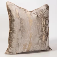 grey modern light luxury cushion cover high grade pillow cover jacquard pillowcase home decor pillow covers decorative