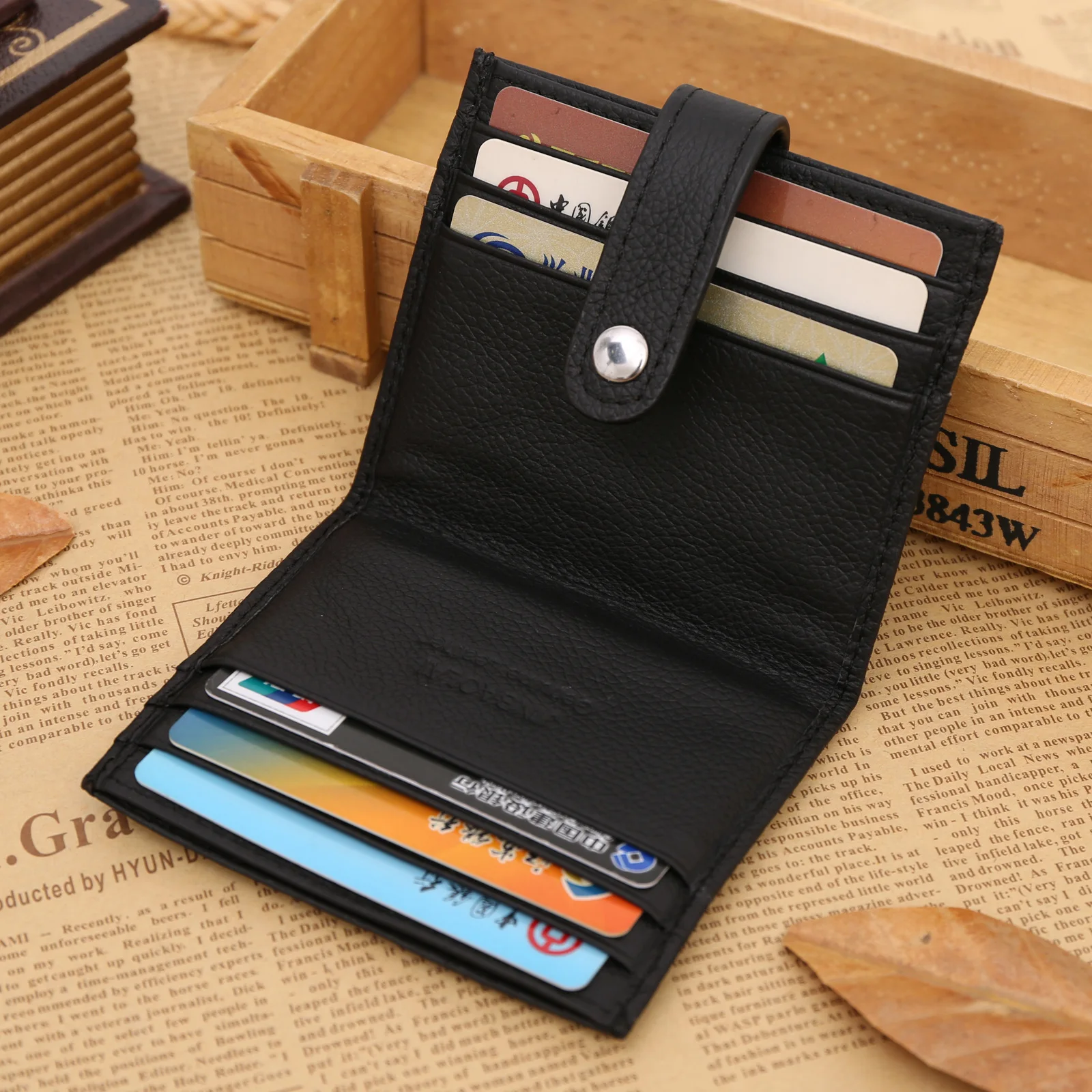 Держатель для визиток и кредитных карт из натуральной кожи|credit card holder|designer credit