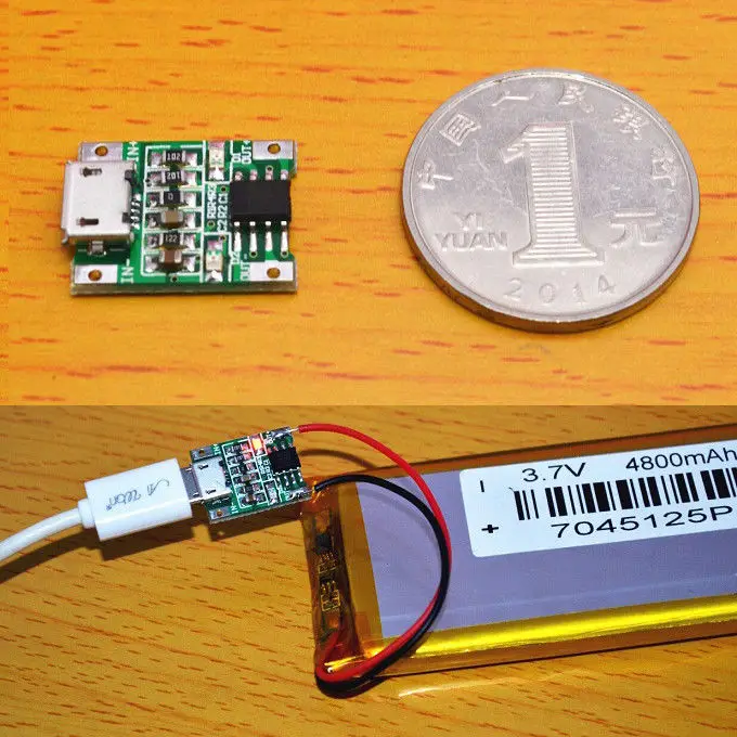 5 В USB 1S 3 7 в литий ионная 18650 зарядная плата зарядный модуль|Запасные части| |