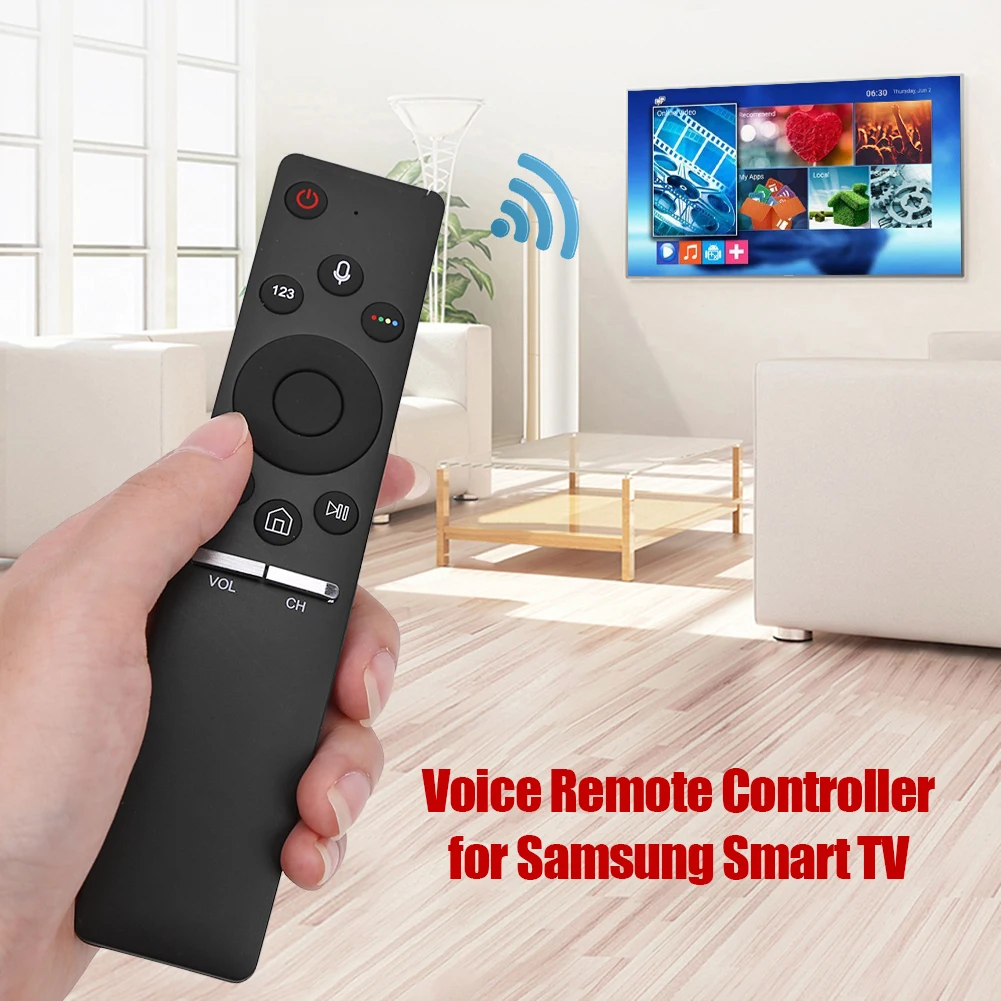 

New Smart TV Replacement Remote Control Perfectly Replace Old Controller Switch for Samsung 4K Television Voice Remote