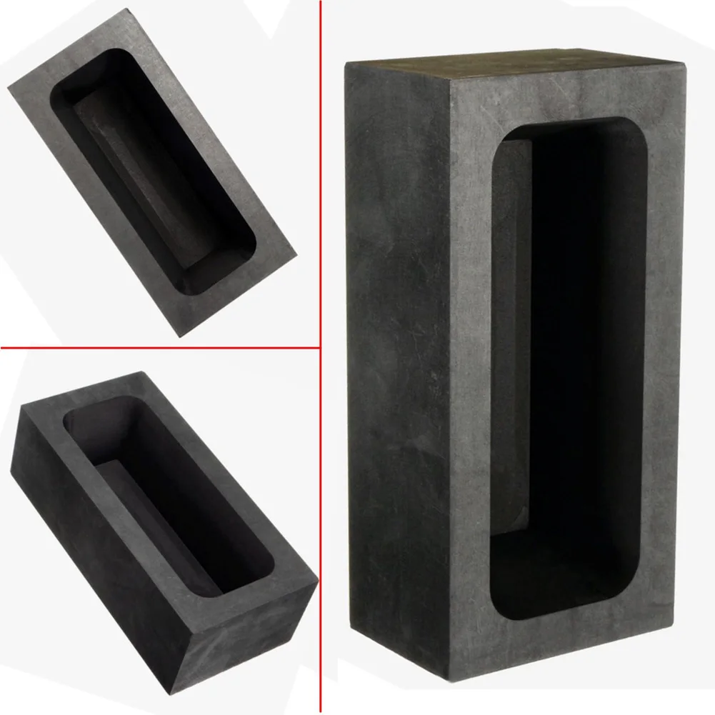 85 унций Золотой Большой графитовый слиток форма для плавления литья