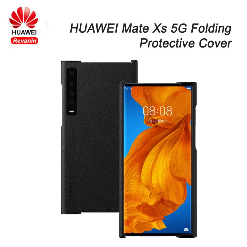 Оригинальный HUAWEI Mate Xs 5G складной защитный чехол кожаный накладка в виде ракушки