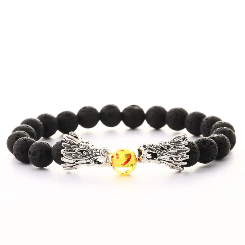 Натуральный вулканический камень кран ювелирные изделия ретро-древний