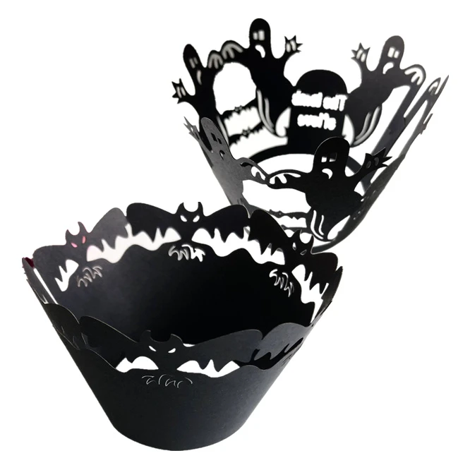 

2000pcs NEW Cake Cup Round Shaped Cake Mold Cake Paper Cupcake Baking Muffin Case Cup DIY Halloween Party Decoration Supplies