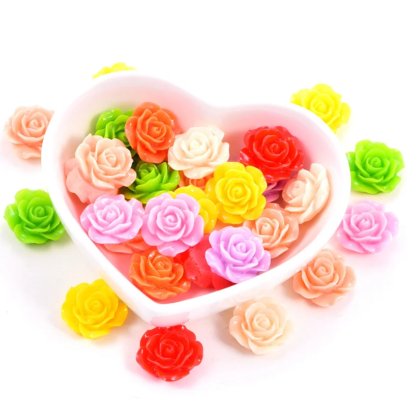 Пластиковые необычные формы жемчужные бусины разноцветные розы Форма из смолы