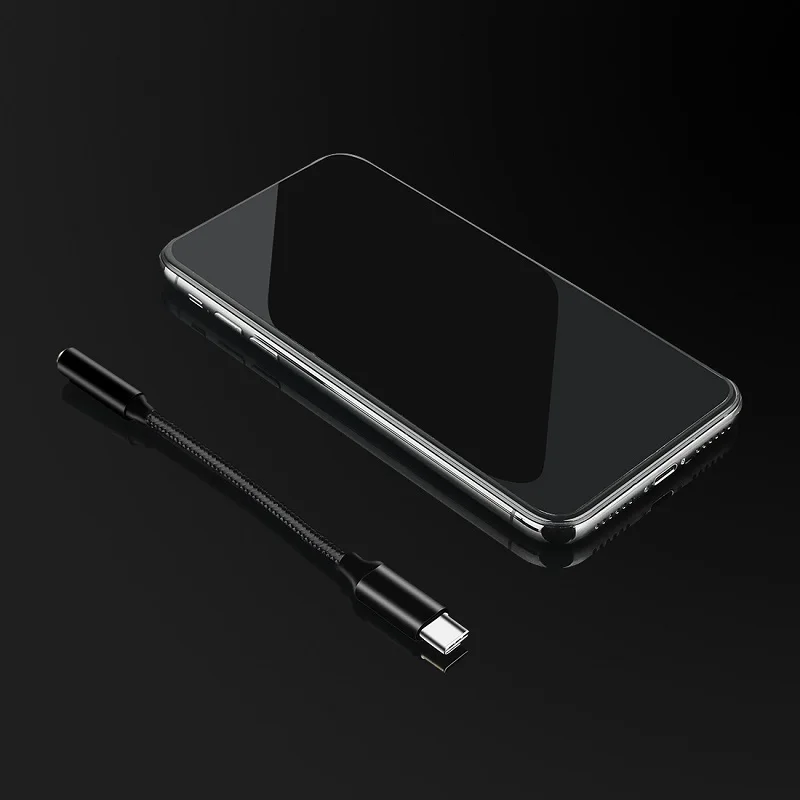 Usb type C до 3,5 адаптер для наушников цифровой чип AUX аудио кабель USB C до 3,5 мм конвертер для наушников для телефонов huawei samsung