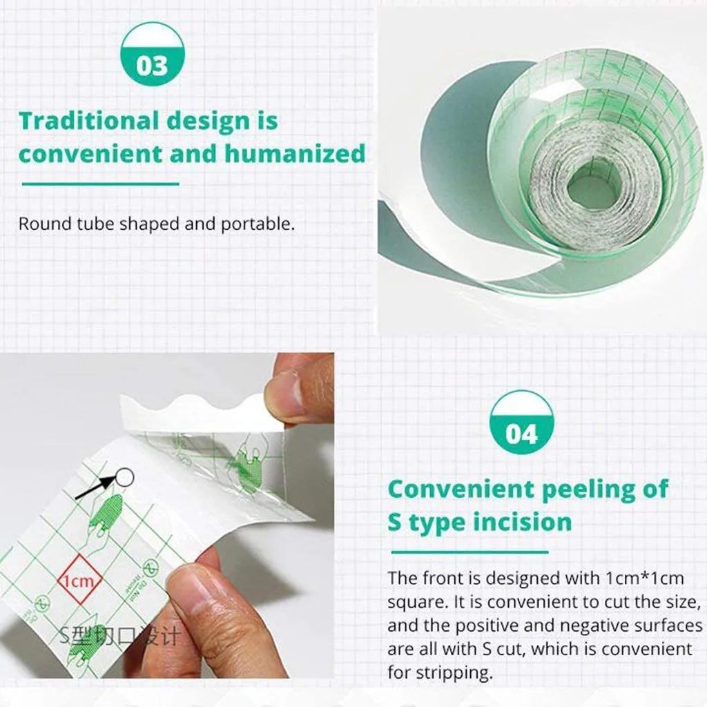 

Transparent Adhesive Film Bandage Roll Waterproof Fixer Plaster Stretch Tape Bandages Sheet Second Skin Healing Protective Tape