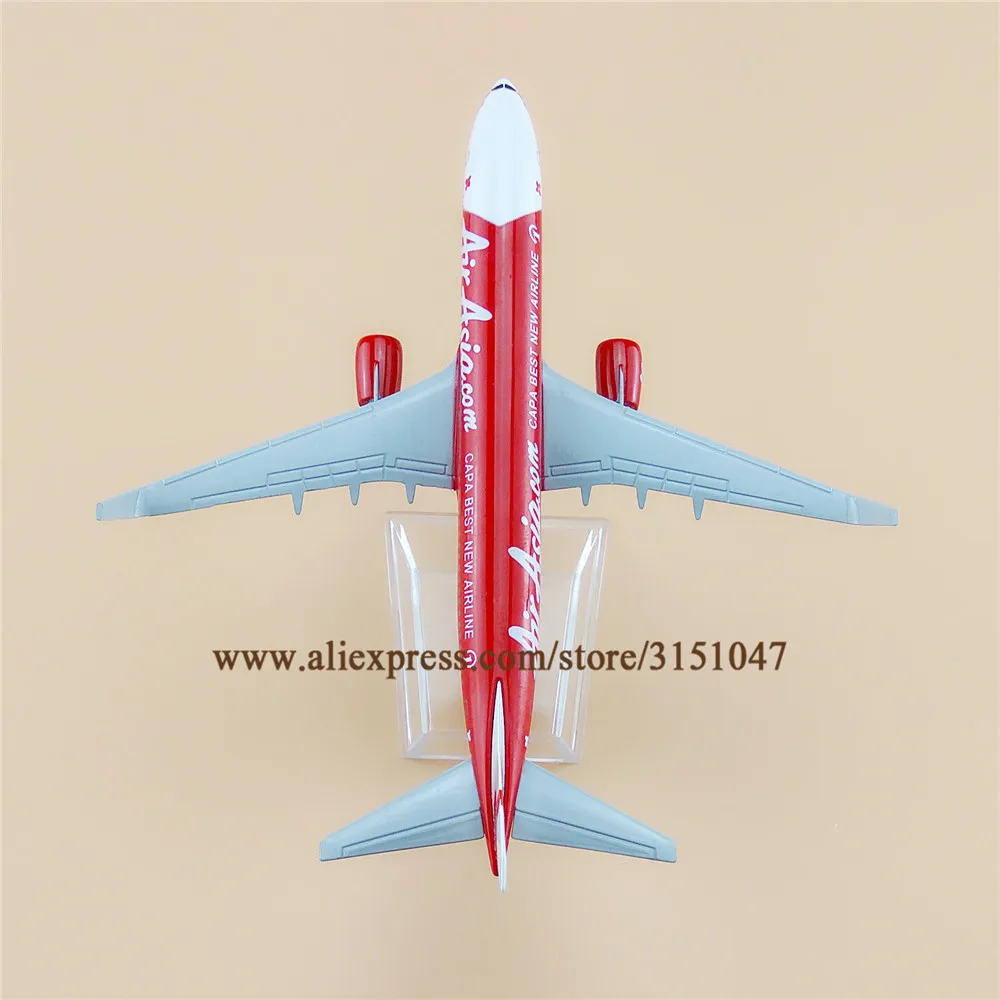 16 см Air Asia CAPA лучшая новая авиакомпания B737 боинг 737 авиакомпании металлическая