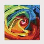 Постер Arthyx современные настенные картины, ручная роспись, абстрактная картина маслом на холсте, Настенная картина для гостиной, украшение для дома