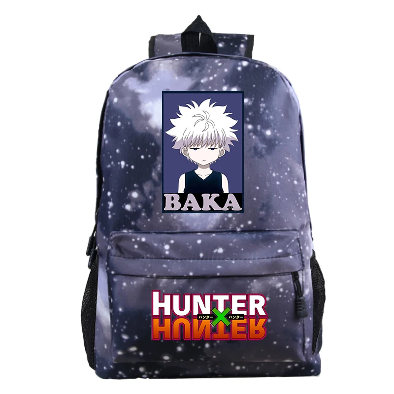 Рюкзак с рисунком из аниме HUNTER X BAKA школьные ранцы для девочек-подростков детский