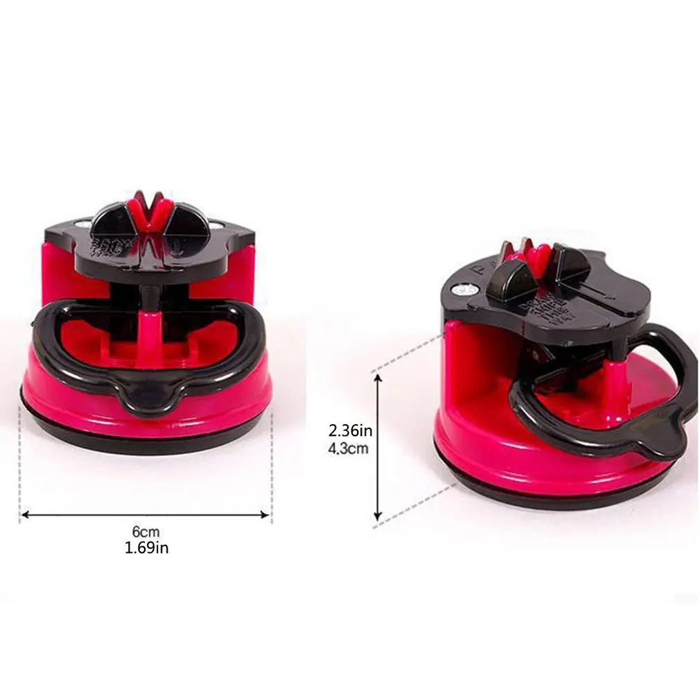 

Suction Knife Sharpener Kitchen Chef Knives Sharpener Carbon Steel BPA free ABS Plastic Sharpening Tool 1 Set