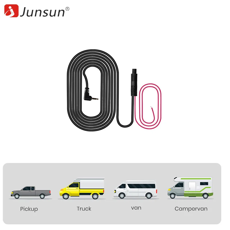 Junsun A930 Автомобильный видеорегистратор 15 м кабель удлинитель для задней