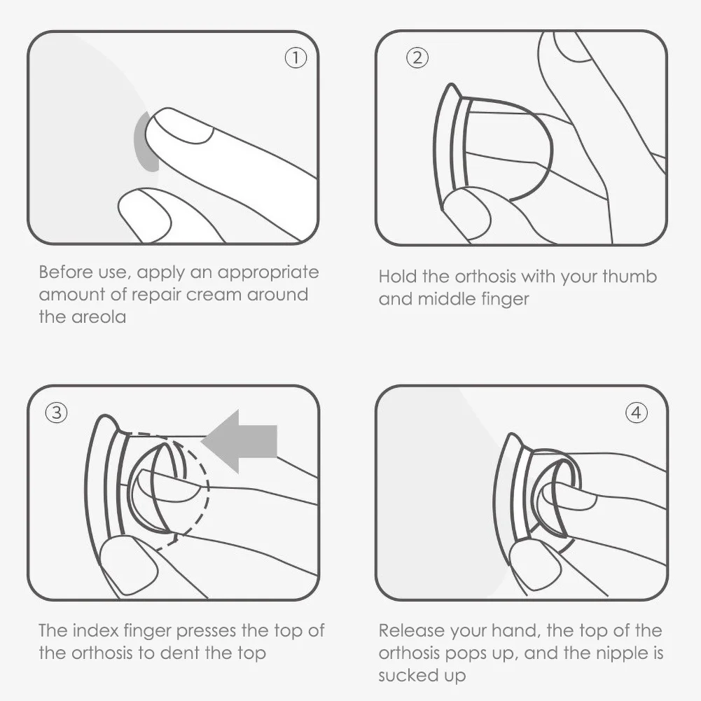 2CS Niplette коррекция хомутов корректор соска аспиратор беременной женщины
