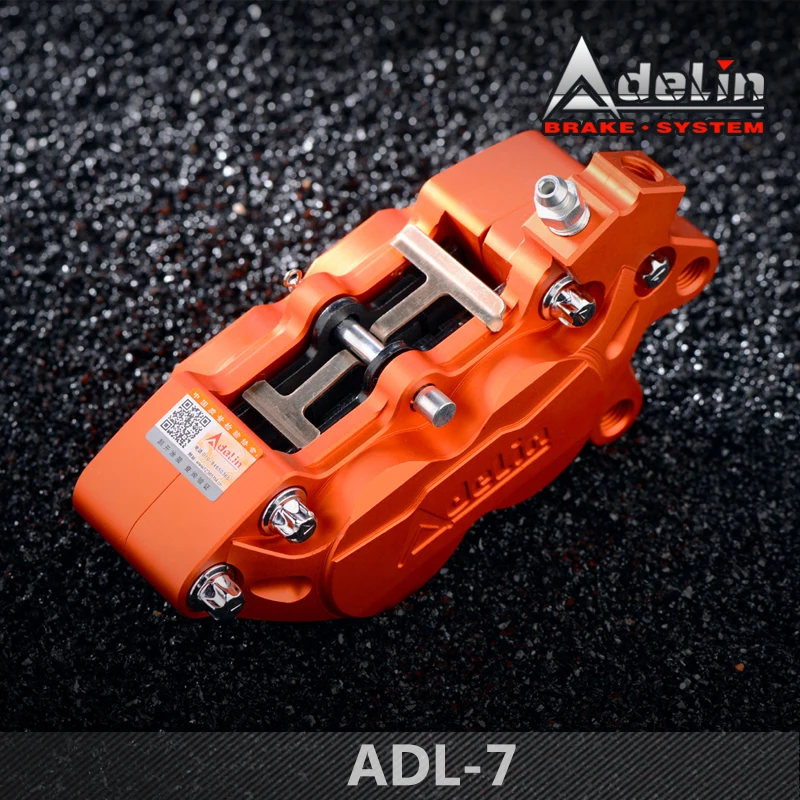 

Motorcycle Adelin ADL7 Brake Caliper 40mm Mounting 4 Piston For Yamaha Kawasaki Scooter Rsz Jog Force Dirt Bike Modify