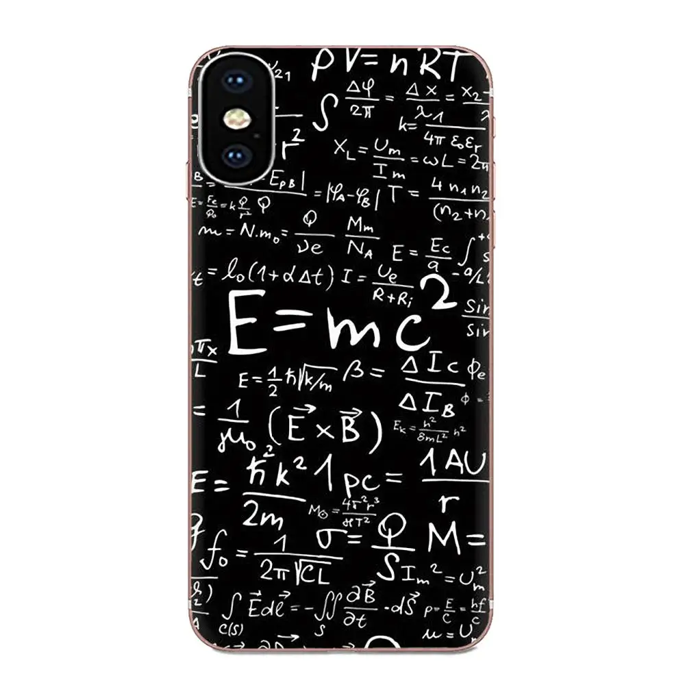 Физическая формула E=mc2 для LG G3 G4 G5 G6 G7 K4 K7 K8 K10 K40 K50 Q6 Q60 V10 V20 V30 V40 Nexus 5 5X 2017 TPU Новая мода на.