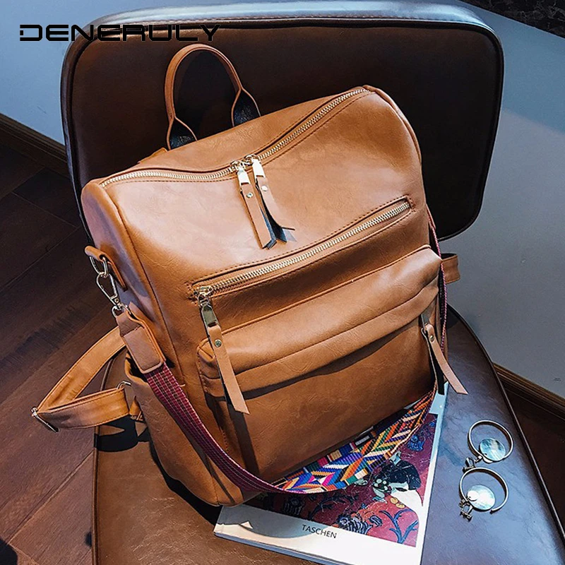 2020 рюкзаки из искусственной кожи школьные сумки винтажные сумка на плечо Женский