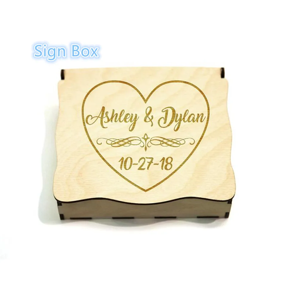 

Beauty and the beast Transparent Wedding guest book alternative wedding guestbook wedding guest book hesrts Guestbook drop box
