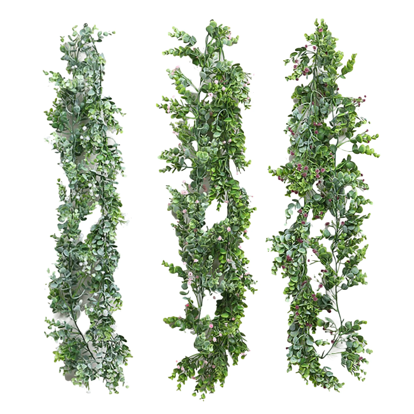 

Искусственная лоза из ротанга, искусственные зеленые растения, подвесной Плющ Leav, Шелковый цветок, Рим, Цветочный декор для вечеривечерние, ...