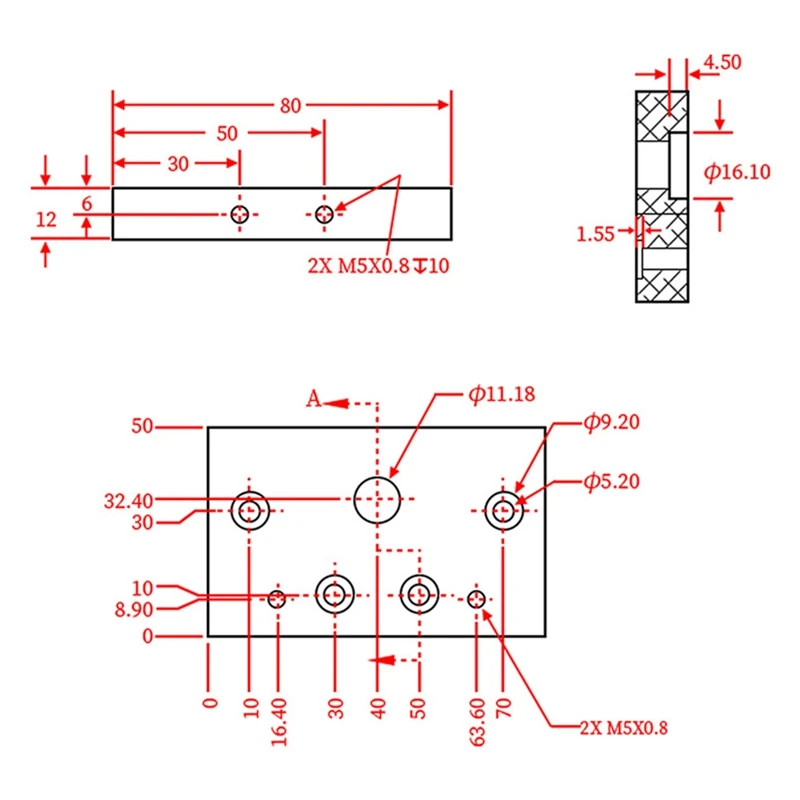 

4080U 300mm Stroke Profile 3D Printer Z-Axis Lead Screw T8 Linear Kit