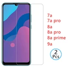 Защитное стекло, закаленное стекло для huawei honor 9a 7a pro 8a prime