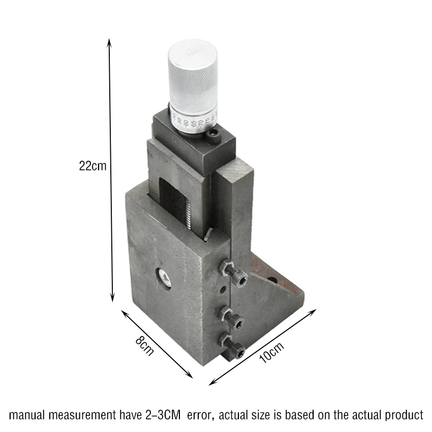 

Cylindrical Scale Vertical Right Angle Dovetail Slot Wwith Rod Screw Carriage Slide Table Pallet L-type Lifting Slide No. 1